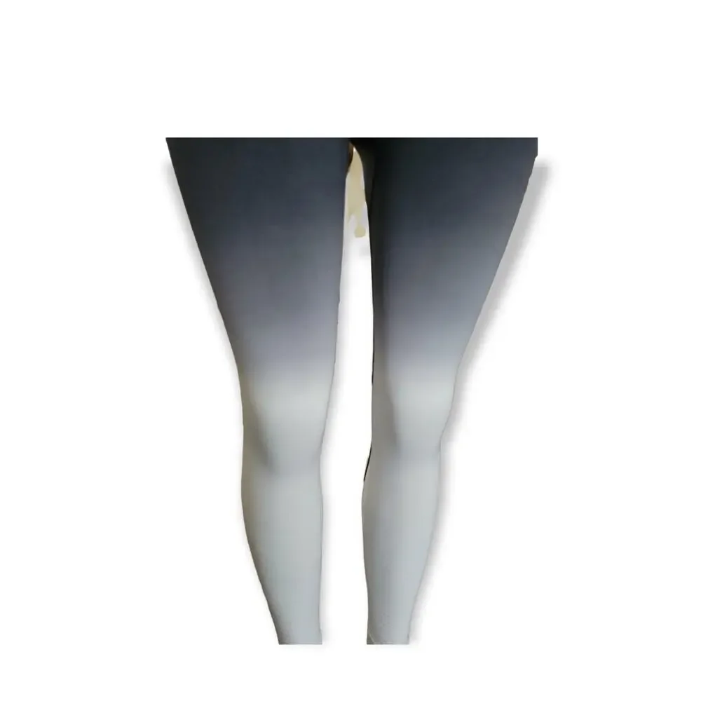 ZYIA Active High Waist 7/8 Leggings Women's Size Medium High‎ Waist Ombre Gym